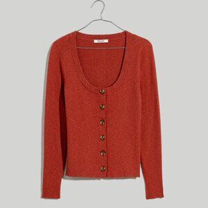 Madewell Scoopneck Cardigan Sweater